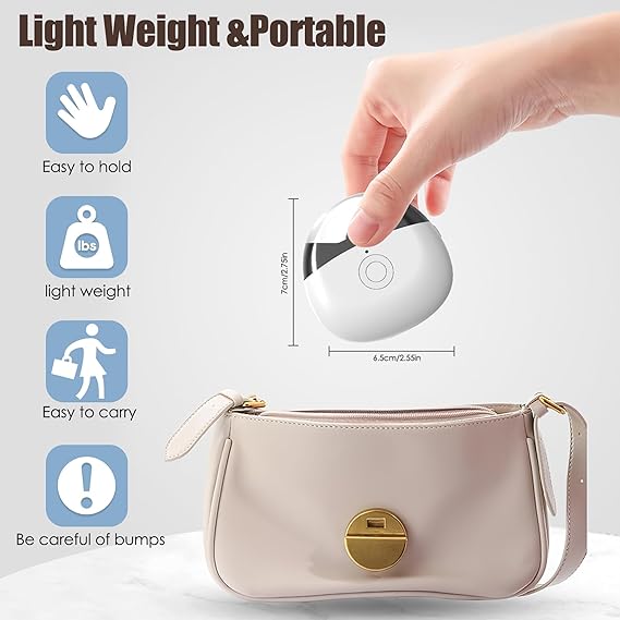 Mini Smart Nail Clipper, Professional Electric Nail Trimmer