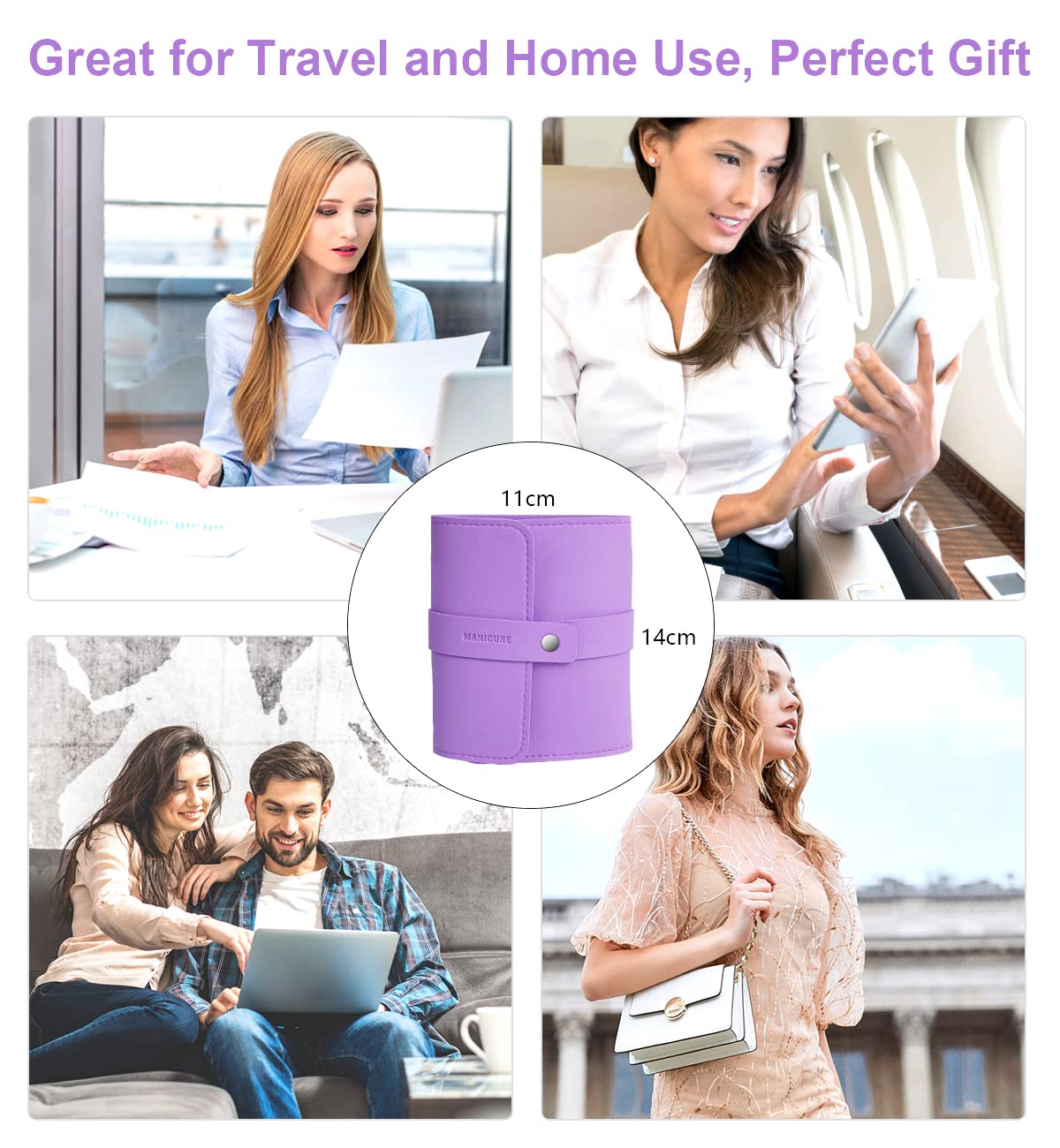 16Pcs Manicure Set for Women Men