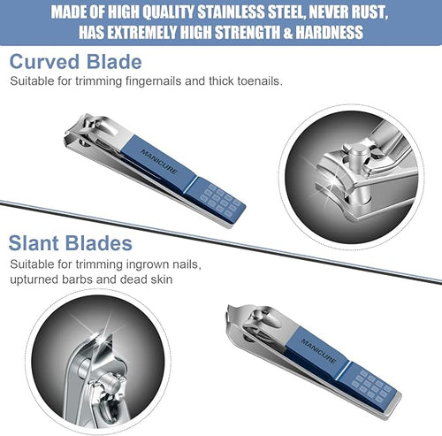 16Pcs Manicure Set for Women Men