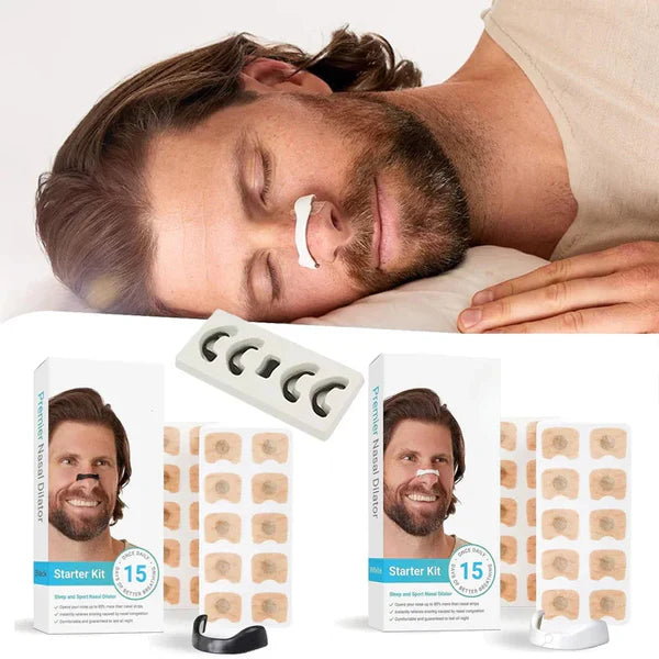 Magnetic Nose Strips | Next-Gen Nasal Dilator Starter Kit For Easy Breathing