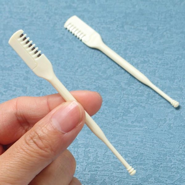 2-Pcs 360° Rotating Nose Hair Cutter & Tweezers